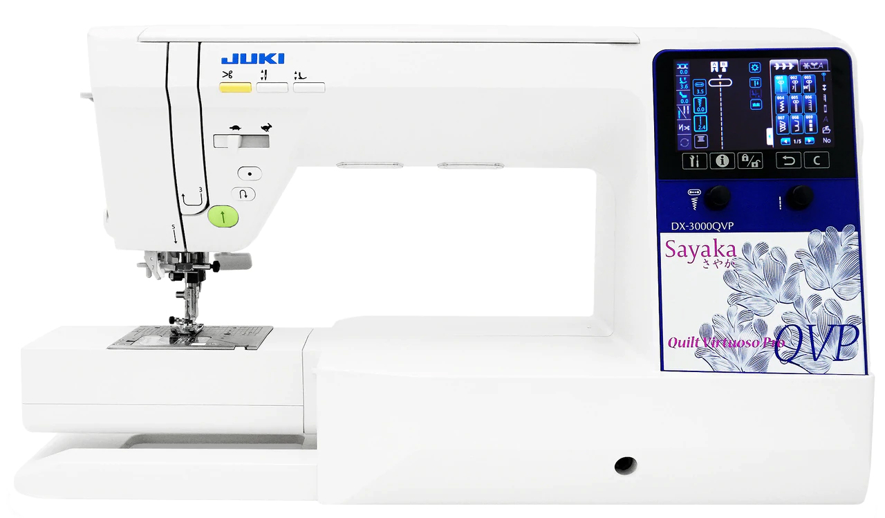 Juki Sayaka DX-3000QVP Quilt Virtuoso Pro Computerized Sewing& Quilting  Machine